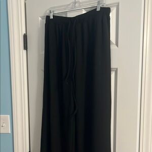 Black Wide-Leg Pants
